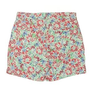 NWT Stella Parker women’s floral blue green cotton blend shorts size 10